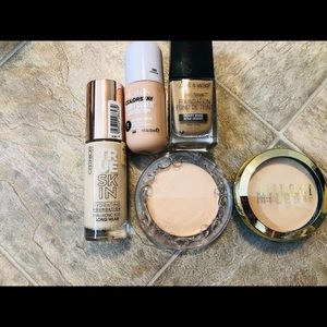 Foundation Bundle , KVD , Milani, Catrice, reckon, wet n wild